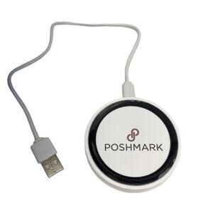 Poshmark Logo Wireless Charging Pad Qi Phone Charger USB Desk Pad Swag NEW